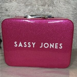 Sassy Jones Pink Makeup Case